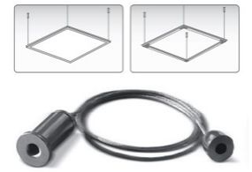 Комплект кріплення для підвісного монтажу панелей VL-PFT Videx