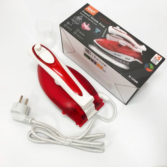 Дорожня праска RAF R.1259R 800 Вт з регулятором температури та резервуаром для води 50 мл | Зображення 7