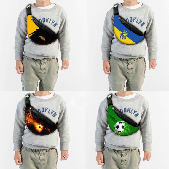 Сумка-бананка с Вашим логотипом ,32х15см,под заказ оптом,сумка через плечо (00202) | Зображення 2