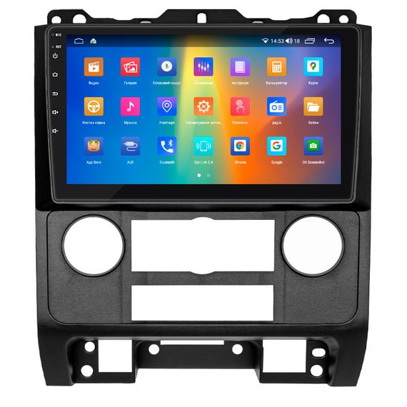 Штатная магнитола Lesko для Mazda Tribute II 2007-2011 IPS 9" 2/32Gb CarPlay 4G Wi-Fi GPS Prime | Зображення 1