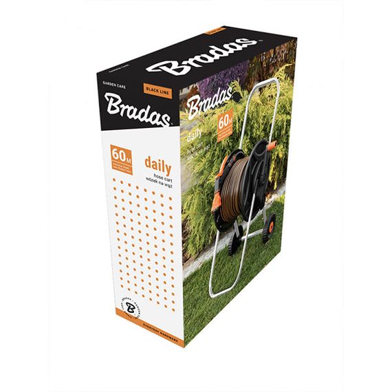 Візок для шланга Bradas DAILY 1/2" 60 м AG260 | Зображення 1
