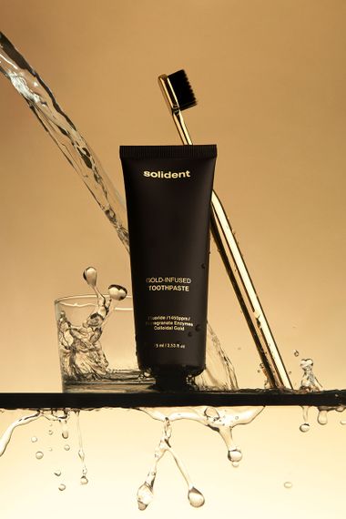 Зубна паста з колоїдним золотом Solident Gold-Infused Toothpaste, 75 мл | Зображення 1