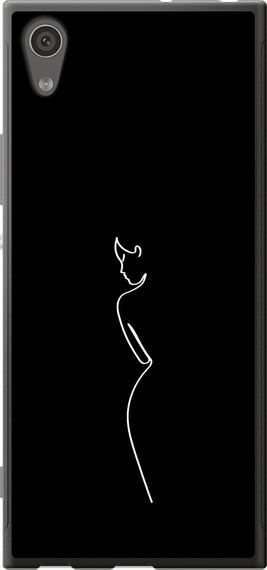 Чехол на Sony Xperia XA1 G3112 Силуэт1 "4590u-964-17620"