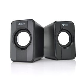 Колонки 2.0 Kisonli S-444 для ПК и ноутбука, USB + 3.5mm, 2x3W, 20Hz- 20KHz, BOX