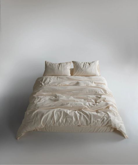 Постельное белье Limasso Stonewashed Ranforce 200 х 220 см Akdeniz Krem | Зображення 1