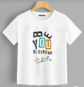 Футболка жіноча з принтом повсякденна XL Білий