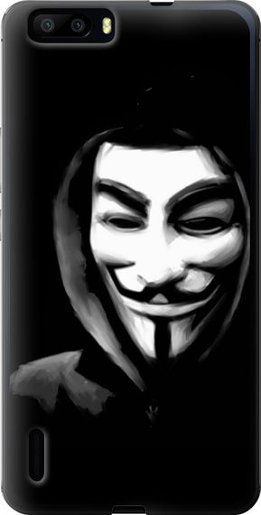 Чехол на Huawei Honor 6 Plus Анонимус "832u-179-17620"