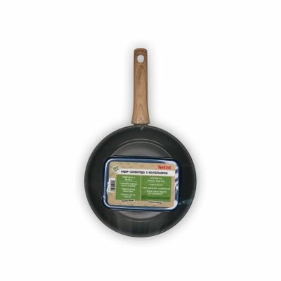 Сковорода Tefal Renew + контейнер Tefal Master Seal Eco 26 см, 0.8л (C4250543) | Зображення 4