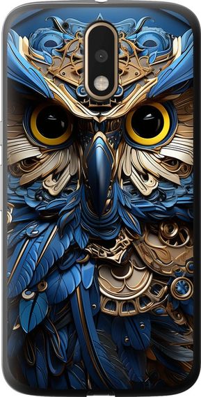 Чехол на Motorola MOTO G4 Сова v2 "5649u-511-17620"