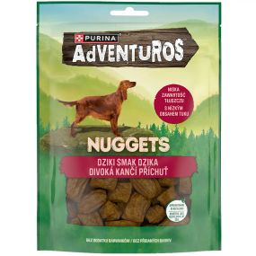 Лакомство для собак Purina Adventuros Nuggets кусочки со вкусом дикого кабана, 90 г