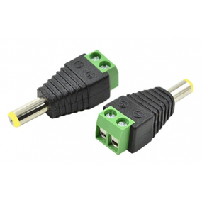Штекер  (роз'єм) живлення Power jack 2pin - (5,5*2,1mm)  Father