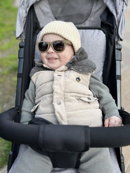 Дитячі сонцезахисні окуляри Stefi, 0-3 роки, коричневі | Зображення 3