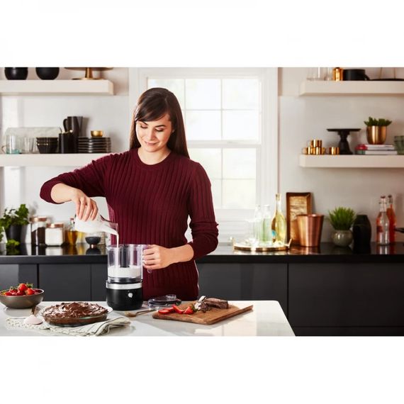 Кухонний комбайн KitchenAid бездротовий 5KFСB519EBM чорний матовий | Зображення 4