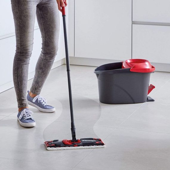 Набор для уборки Vileda Ultramax Turbo с телескопической ручкой и ведром с отжимом | Зображення 7