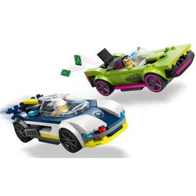 Конструктор LEGO City Переслідування маслкара на поліцейському автомобілі 213 деталей (60415) | Зображення 5