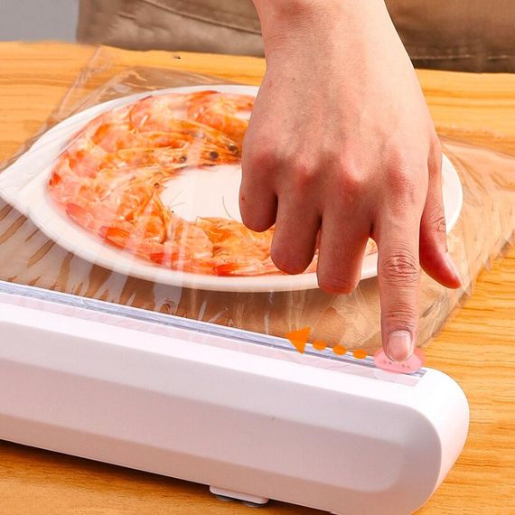 Диспенсер для зберігання та розрізання харчової плівки, 36х7х7см / Кухонний органайзер для фольги та пергаменту | Зображення 2