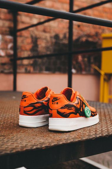 Кросівки чоловічі N-ike Air Force 1 Skeleton Orange 42 26.5 см | Зображення 7