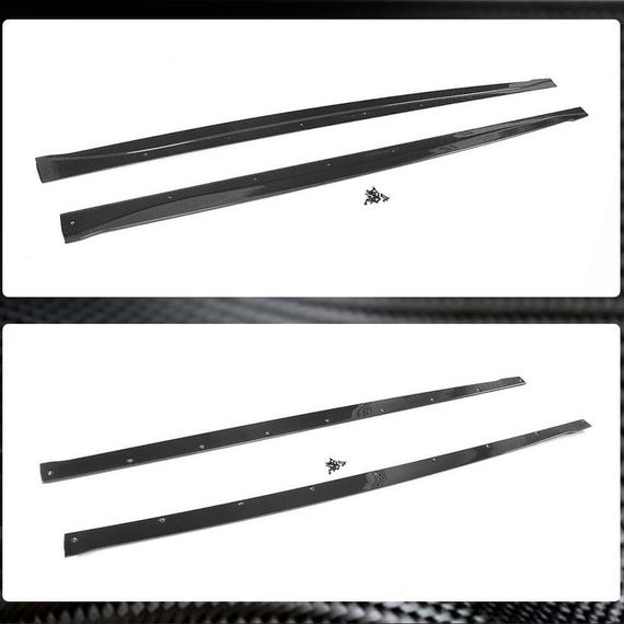 Боковые Пороги V2 (для Base/Sport, Карбон) для Alfa Romeo Giulia 2016-2022 гг | Зображення 4