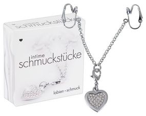 Зажим для клитора Intimate Heart-shaped Chain sexstyle