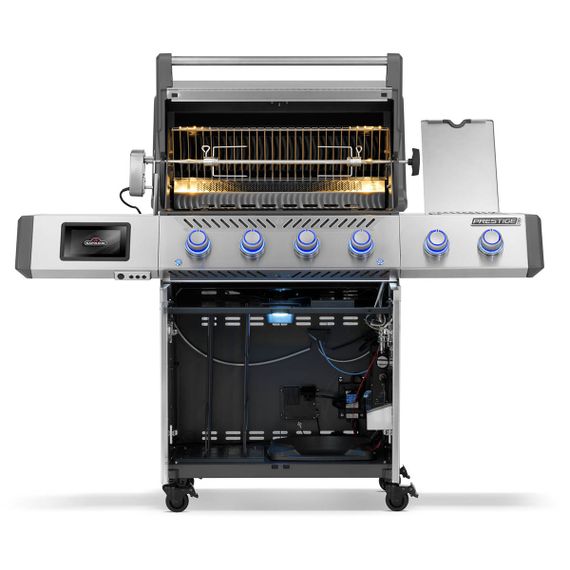 Газовий гриль Napoleon Prestige PRO 500 Connected з бічною конфоркою Sizzle Zone та вертілем нерж сталь PRO500VXRSIBPSS-RC Код: 013841 | Зображення 5