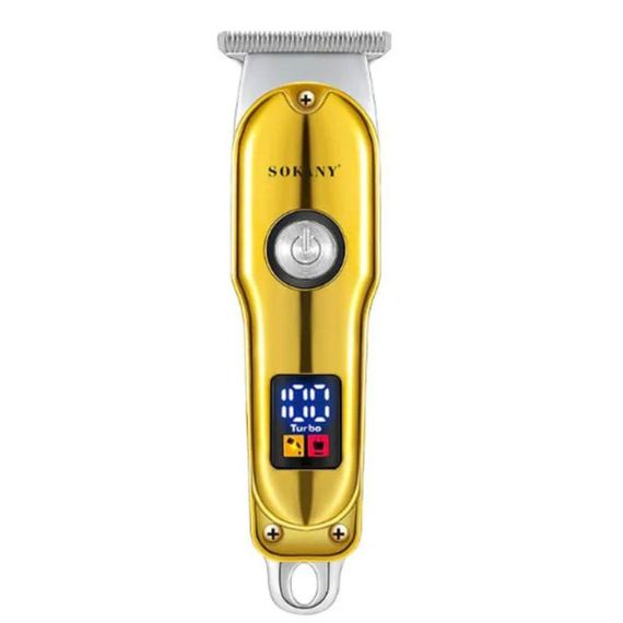 Машинка для стрижки аккумуляторная Золотистая Sokany SK-LF-9988GOLD
