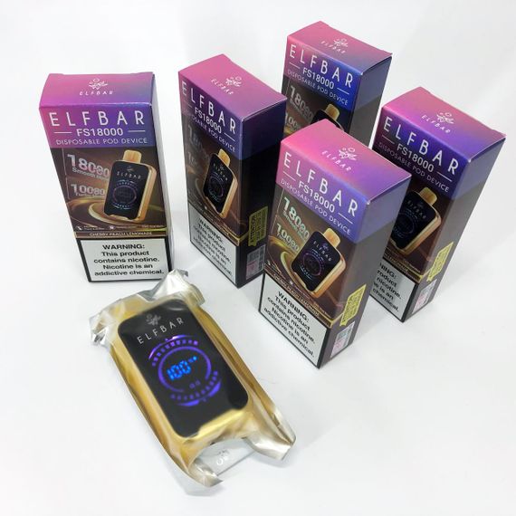 ELF BAR FS18000 5%. Вишня Персик Лимон (Cherry Peach Lemon) | Зображення 4