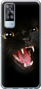 Чехол на Vivo Y51 2020 Чёрная кошка "932u-2241-17620"