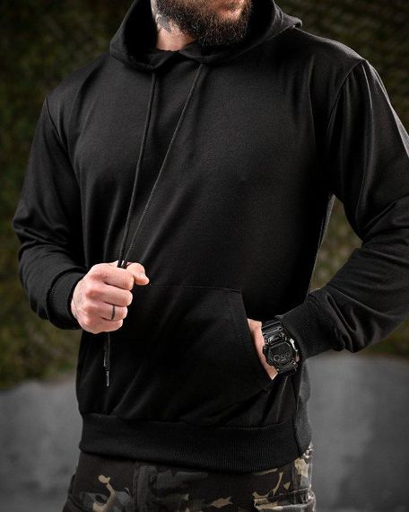 Тактична худі MAKLIN молодість чорна ДЛ7046 | Зображення 3