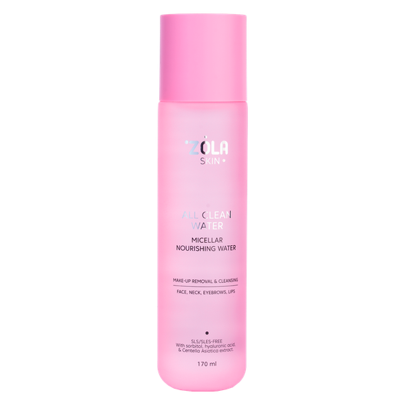 Міцелярна вода ZOLA All Clear Water micellar nourishing water (170 ml)