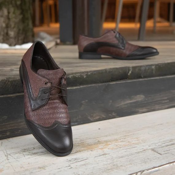 Елегантні коричневі туфлі 44 розмір | Зображення 2