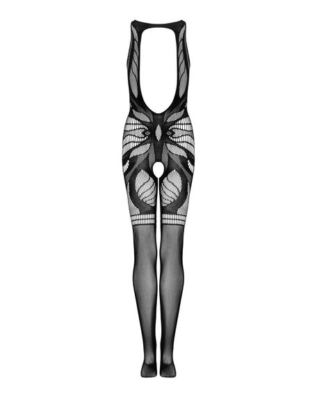 Сітчастий бодістокінг без рукавів Obsessive Bodystocking G331 S/M/L, black, з доступом | Зображення 5
