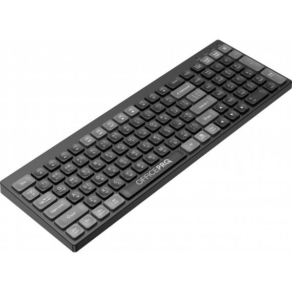 Клавіатура OfficePro SK985B Wireless/Bluetooth Black (SK985B) | Зображення 2