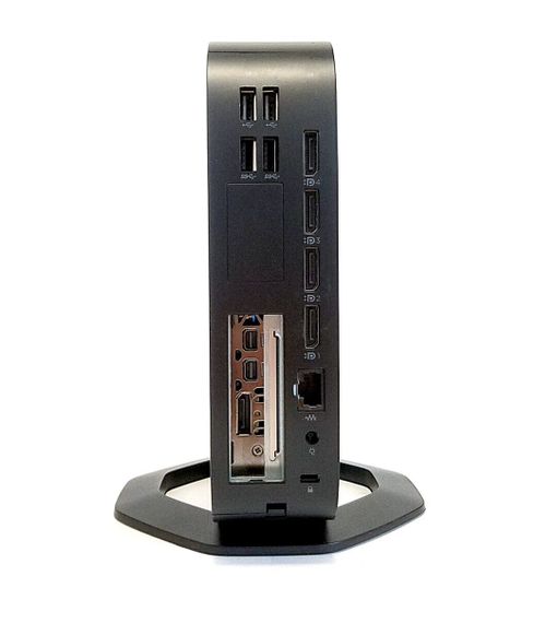 Неттоп HP t740 Thin Client USFF / AMD Ryzen V1756B (4 (8) ядра по 3.25 - 3.6 GHz) (аналог i7-7700T) / 8 GB DDR4 / 256 GB SSD M.2 / AMD Radeon Pro WX 3100, 4 GB GDDR5, 128-bit / Win 10 Pro б/в | Зображення 2