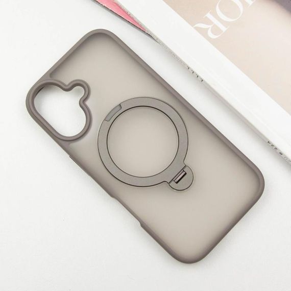 Чохол Ummi Colorful with MagSafe HQ Ring для Apple iPhone 16 (6.1") Grey | Зображення 1
