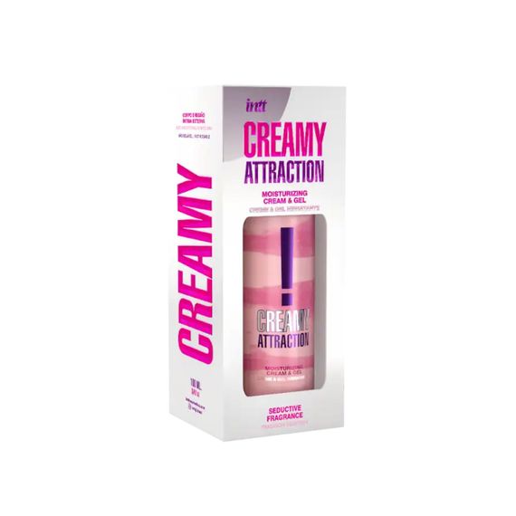Крем-гель для тіла з спокусливим ароматом Intt Creamy Attraction Seduction! для поцілунків, 100 мл sexstyle | Зображення 6