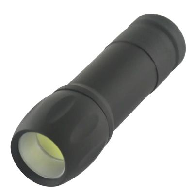 Ліхтар Quantum Smile black 3W COB 3xAAA 1шт/уп (QM-FL1046)