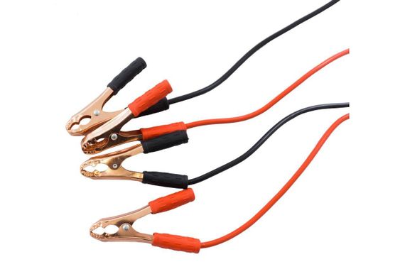 Пусковые провода 200А, 12V, Ø 8мм, 2,5м (кабель пусковой, прикуриватель аккумулятора) (пакет) СИЛА