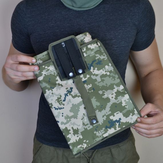 Підсумок для скидання магазинів з кордурі пікселів (MOLLE, на тактичний пояс, WK-832 розвантаження, РПС) | Зображення 2