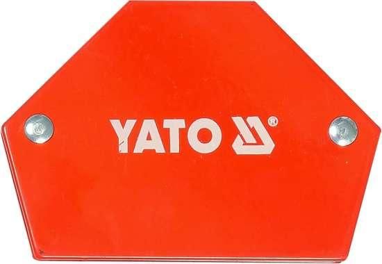 Кутники магнитни для зварюв YATO: кут: 45°, 90°, 135°, 2- 4.5 кг, 43х72х12мм, 4- 11,5кг, 82х118х14мм YT-08679 | Зображення 2