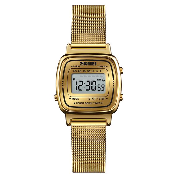 Годинник S2kmei 1901MHGD Gold Mesh