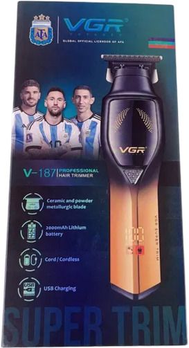 Машинка для стрижки волосся з потужним мотором XPRO V-187 (45114- V-187_471)