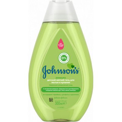 Детский гель для душа Johnson’s baby 300 мл (3574669909020)
