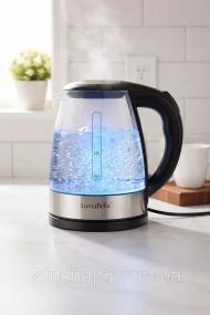 Стеклянный электрочайник с подсветкой 2,5л 1500Вт LumaBella LB-59035