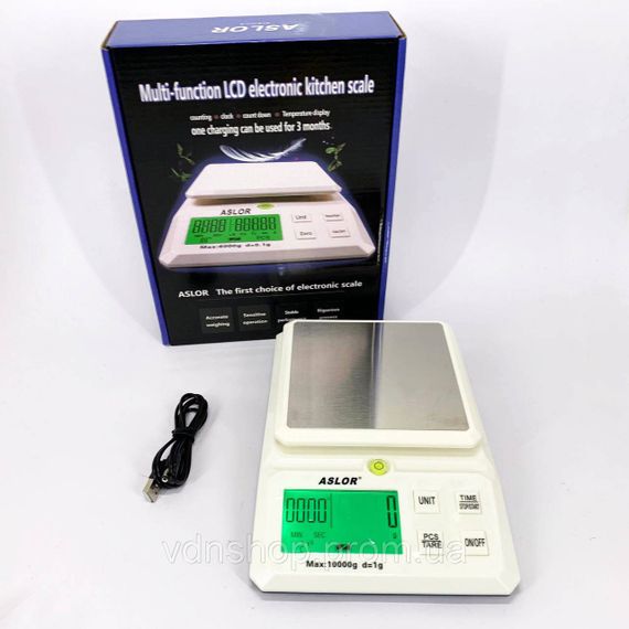 Ваги кухонні з цифровим екраном QZ-168, Прості у використанні кухонні ваги професійні KZ-98 | Зображення 4