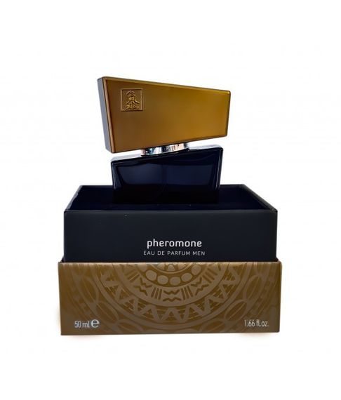Духи із феромонами чоловічі SHIATSU Pheromone Fragrance men grey, 50 мл Sex Aura