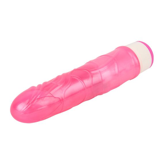 Вібратор реалістичний на батареях Chisa Basic Luv Theory Stud Rod, рожевий, 17.5 см Sex Aura | Зображення 4