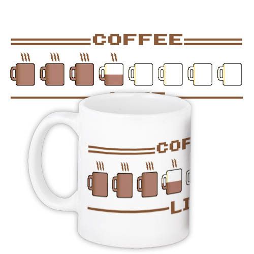 Чашка з принтом Coffee 330 мл (KR_CT009)
