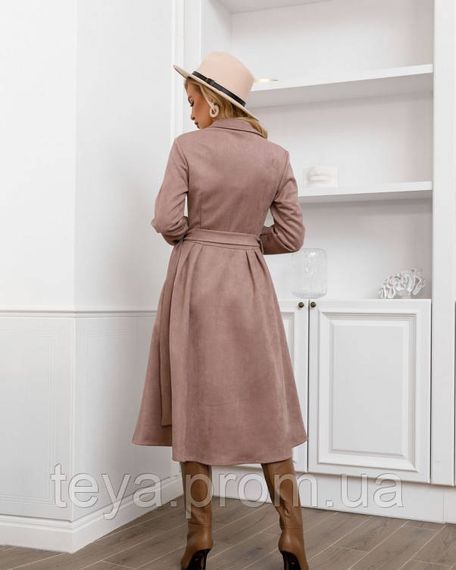 Платье для женщин цвет бежевый размеры S, M, L, XXL, XL FI_000469 | Зображення 2