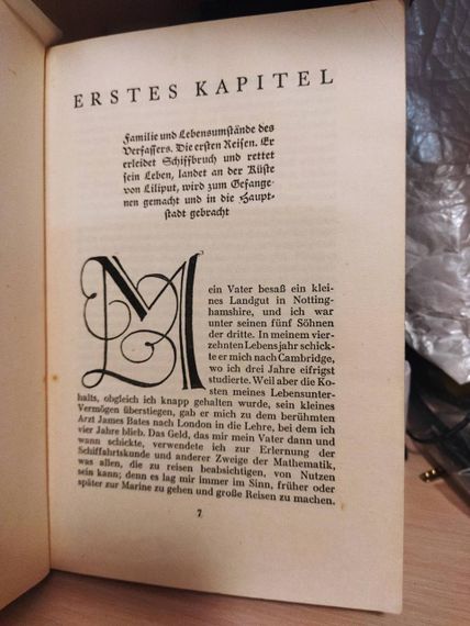 Jonathan swift gulliver's reisen 1950 рік німецькою мовою | Зображення 3