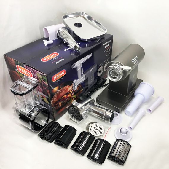 М'ясорубки з реверсом MAGIO MG-271, М'ясорубки для ресторанів Електрична універсальна 'ясорубка VU-60 | Зображення 9